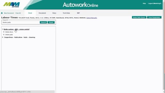 Autowork Online - creating an estimate | MAM Software смотреть онлайн