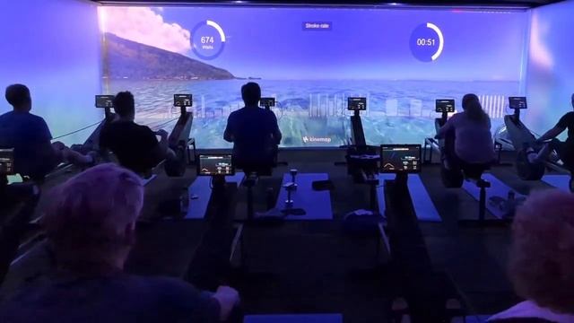 Rowing Studio, powered by Kinomap смотреть онлайн