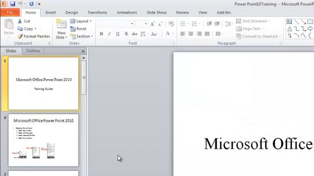 Microsoft office Powerpoint 2010 смотреть онлайн