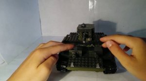 Танк O-I самоделка из Лего