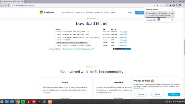 Come installare Balenaetcher in Linux mint смотреть онлайн