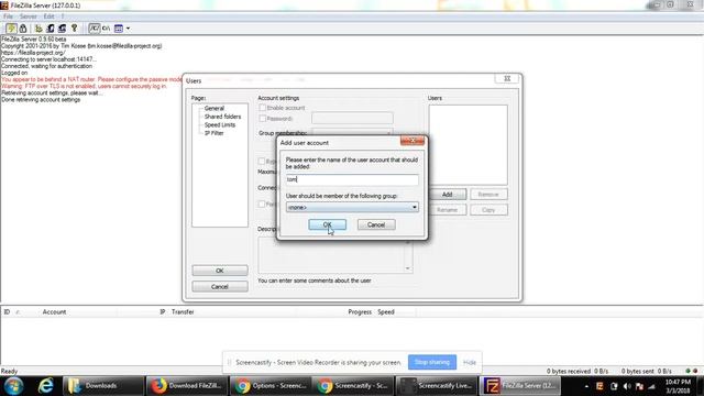 Installing FTP Server FileZilla On Windows смотреть онлайн