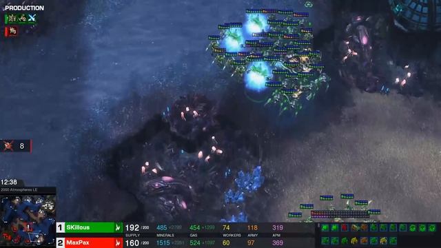 Одна из лучших игр 2021 года? SKillous vs. MaxPax l StarCraft ll смотреть онлайн