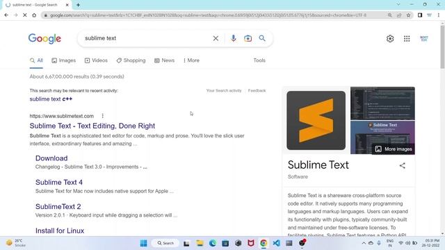 how to download sublime text in pc/laptop in Hindi смотреть онлайн
