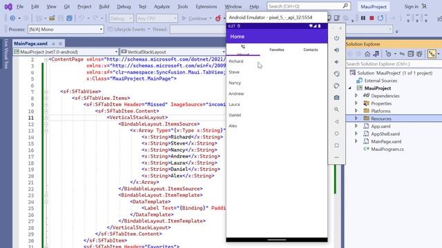 Getting Started with the .NET MAUI Tab View смотреть онлайн