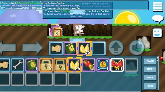 Using 100 Lucky Fortune cookies | Growtopia, MrKHAWEGA смотреть онлайн