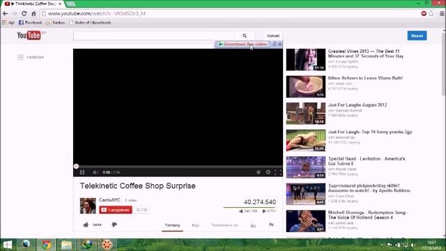 (Tutorial) Download Videos from Youtube with IDM in Windows 8.1 смотреть онлайн