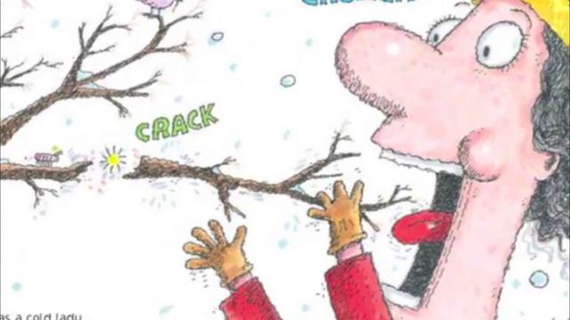 There Was An Old Lady Who Swallowed Some Snow - Winter Kids Books Read Aloud смотреть онлайн