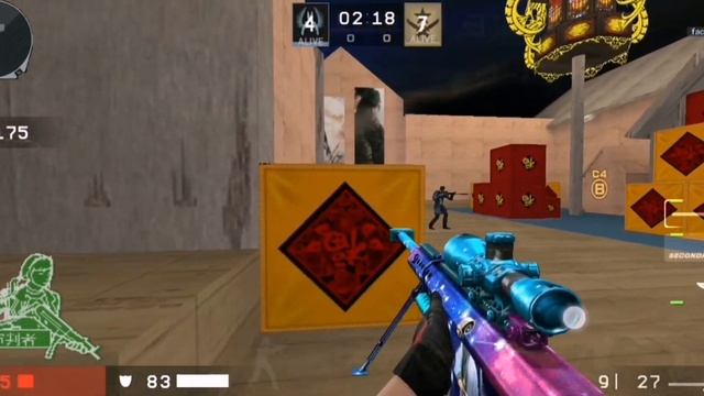 CS 1.6 Mobile | Crossfire Mod Skin Pack Part 4 Zhuge Liang Offline Android/PC FPS Gameplay смотреть онлайн