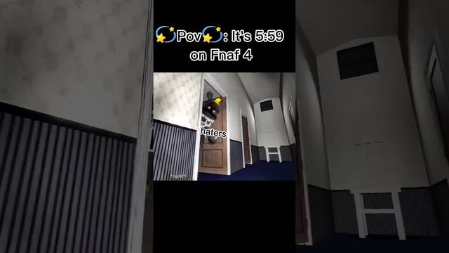 Pov: it's 5:59 on Fnaf 4 Note #fnaf4 #fnaf смотреть онлайн
