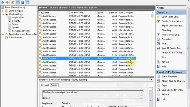 auditing Log S alarmpro Windows server 2012 смотреть онлайн