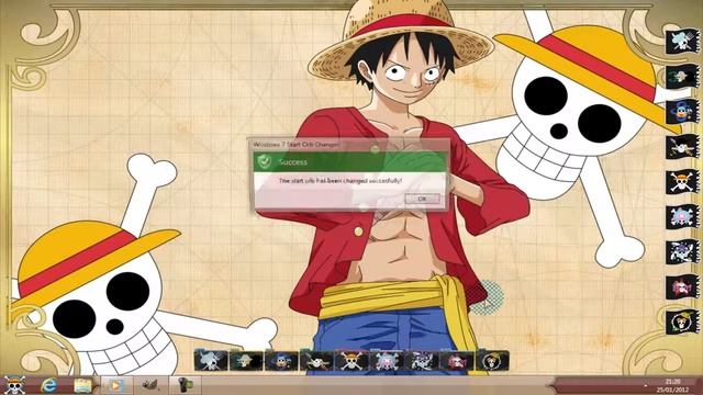 Tutorial Windows 7 Start Orb Changer смотреть онлайн