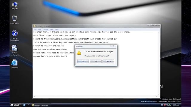 ATCRTE Virtual Machine Season 1 EP13 Windows Vista Beta 2 Build 5219 смотреть онлайн