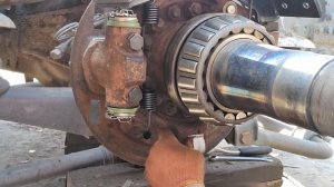 АЙВЕКО  НА РЕМОНТЕ НЕТ ЗАДНИХ ТОРМОЗОВ