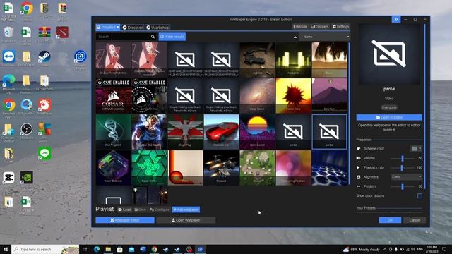Cara membuat WALLPAPER LIVE di Pc / Laptop смотреть онлайн