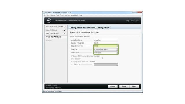 Dell Lifecycle Controller RAID Configuration смотреть онлайн