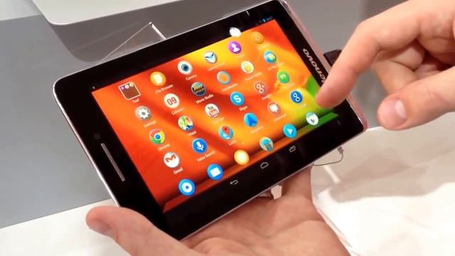Lenovo S5000 Android tablet hands-on at IFA 2013 смотреть онлайн