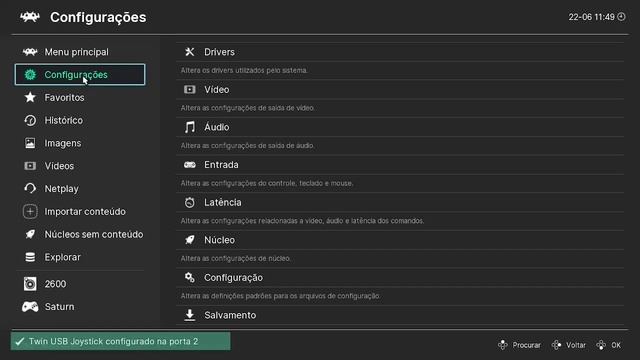 Como deixar seu jogo no App Retro Arch em Tela Cheia смотреть онлайн