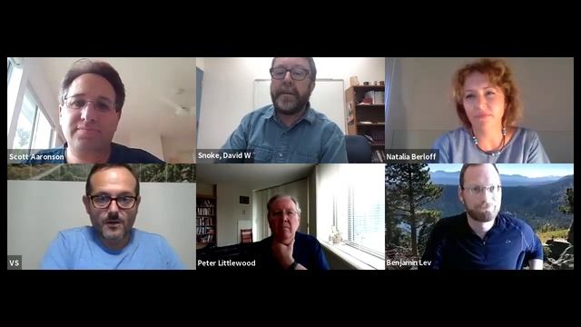 Analog Computational Methods Workshop: Scott Aaronson and Panel Discussion смотреть онлайн