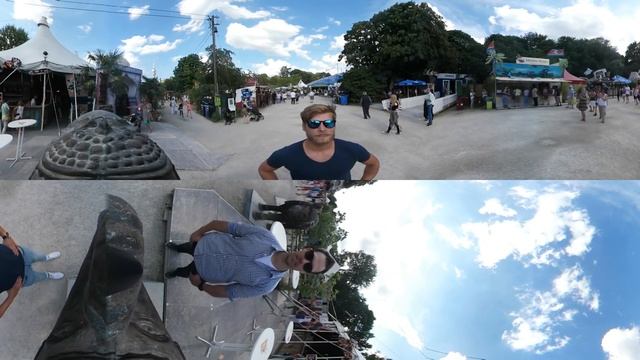 Samsung Gear 360 - Bildqualitäts-Test | 360 GRAD | deutsch / german смотреть онлайн