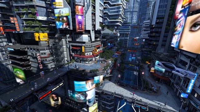 Futuristic City 3D Screensaver No Watermark, CopyRight Free смотреть онлайн