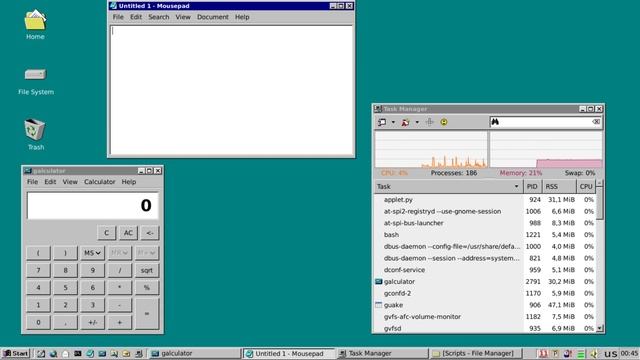 Chicago95, a really cool Windows 95 theme for Linux! смотреть онлайн