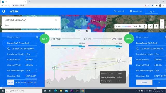Ubiquiti Airlink simulator and Fresnel zone (Tagalog) смотреть онлайн