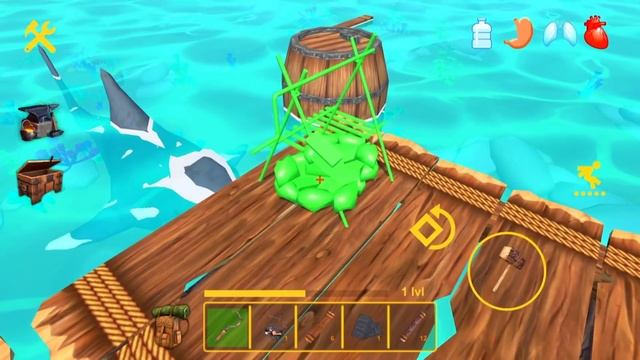 Raft Survival - Online - Gameplay Walkthrough Part 1 (Android, iOS) смотреть онлайн