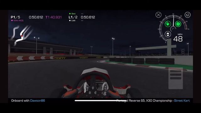Street Kart Racing - X30 Portugal Reverse with voiceover смотреть онлайн