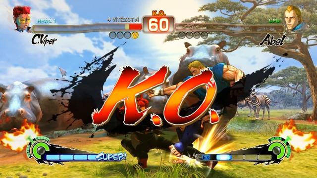 Crimson Viper vs Abel, Ultra Street Fighter 4, usf4, Ultra Street Fighter IV, Capcom, PC gameplay, смотреть онлайн