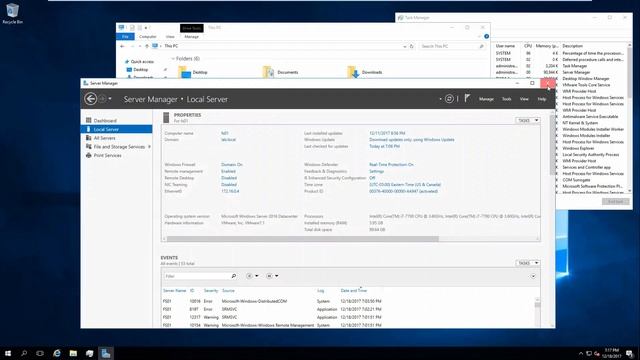 Installing & Configuring Windows Server 2016 Part 5 File Services смотреть онлайн
