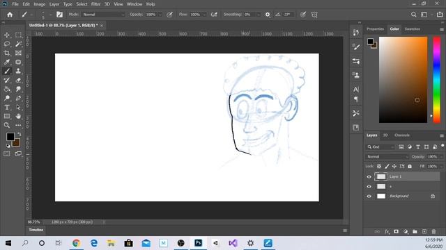 I'M SO HAPPY!! // Huion Kamvas Pro 13 unboxing+Review+Speed Draw by a beginner artist. смотреть онлайн