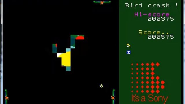 Bird Crash - Sony SMC 777 - emulador eSMC-777 - testeado Windows 7 x64 смотреть онлайн