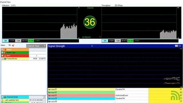 NetAlly - Channels - WiFi Analyzer Pro смотреть онлайн