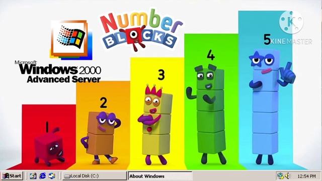 NumberBlocks Windows 2000 Advanced Server смотреть онлайн