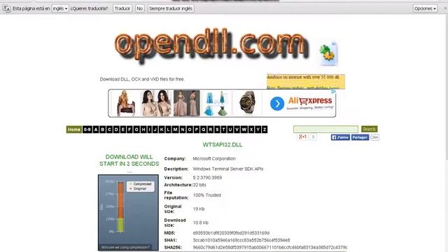 Como repara o solucionar Wtsapi32.dll 64 bits y 32 bits Win XP by JCN смотреть онлайн