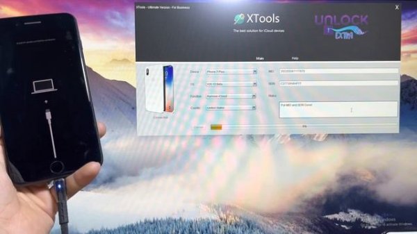 Unlock iCloud Activation Bypass Using Xtools Ultimate1 : Phone iOS 15