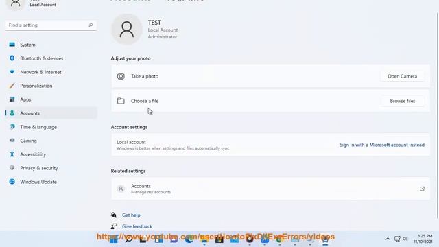 Fix Profile Picture not showing up in Windows Settings on Windows 11/10 смотреть онлайн
