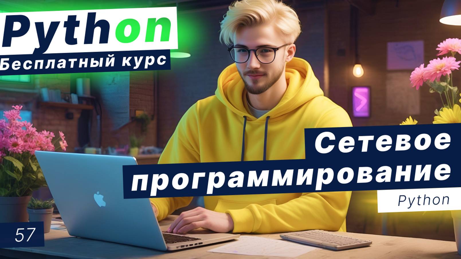 Урок 57. Сетевое программирование в Python. Модуль Socket. Создание клиент-серверного приложения смотреть онлайн