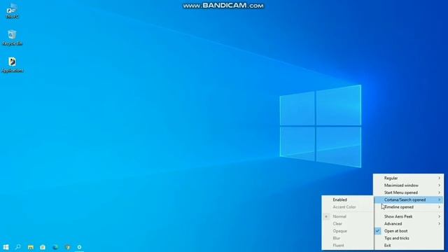 Make the taskbar of windows 10 fully transparent for free. смотреть онлайн