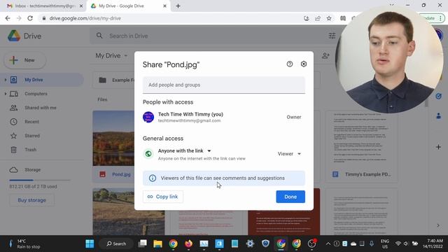 Link Sharing In Google Drive смотреть онлайн