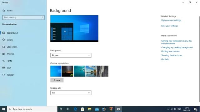 Windows 10 wallpaper settings | Computer Tricks 5 смотреть онлайн