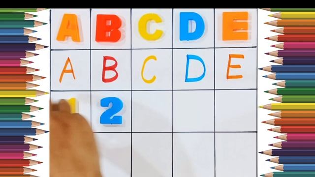 Abcd , Abcde , A For Apple B For Ball C For Cat ,alphabets , Phonics Song ,अ से अनार I Kids Learnin