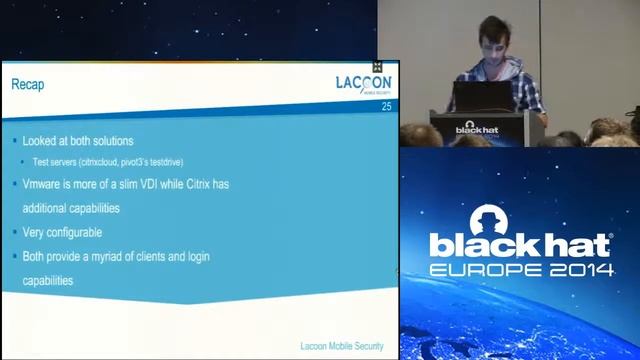 A Practical Attack Against VDI Solutions смотреть онлайн