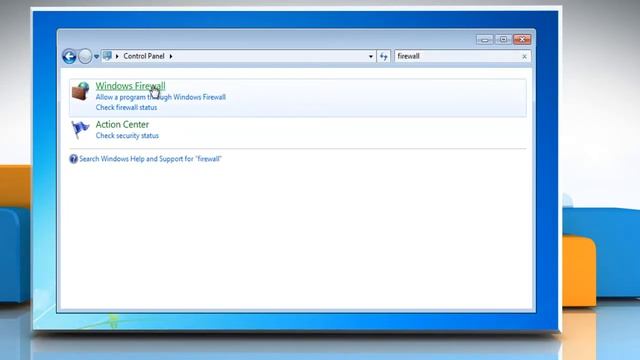 Windows® 7: Turn on Windows® Firewall смотреть онлайн