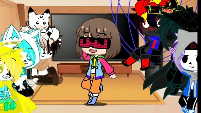 sans read to meme and Bad Apple Frisk смотреть онлайн
