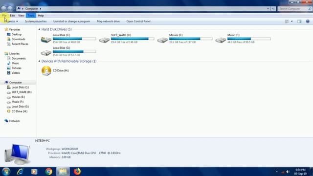 Hide Files and Folders in Computer and Show hidden files and folders смотреть онлайн