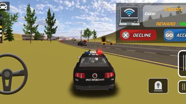Police chase cop simulator || Police simulator driving android Game play #1237 смотреть онлайн