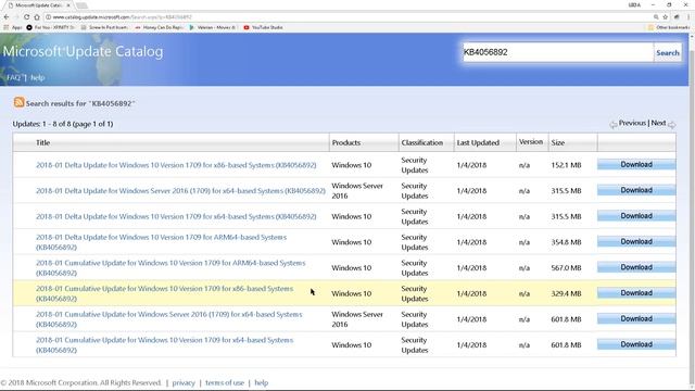 my work around for 2018-01 windows update смотреть онлайн