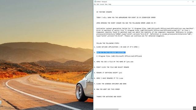 EVENT ID 35 SIDEBYSIDE ERROR смотреть онлайн